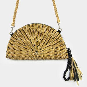 straw half moon bolsa