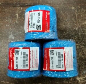 Honda Oem S00 Only Lot Of 3 Oil Filters W Crush Rings Pcx 306 Ebay