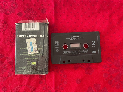 SAIGON KICK LOVE IS ON THE WAY SINGLE CASSETTE - Picture 2 of 2