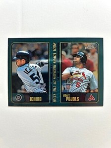 Albert Pujols 2001 Topps Chrome Traded #T99 Rookies of the Albert Pujols 2001 Topps Chrome Traded #T99 Rookies of the