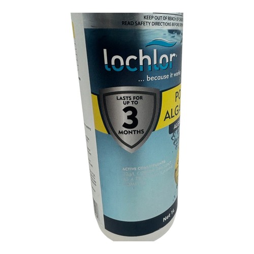 Algaecide Black and Green Algae Pool Spa 500mL Lochlor Long Term Treatment - Picture 5 of 9