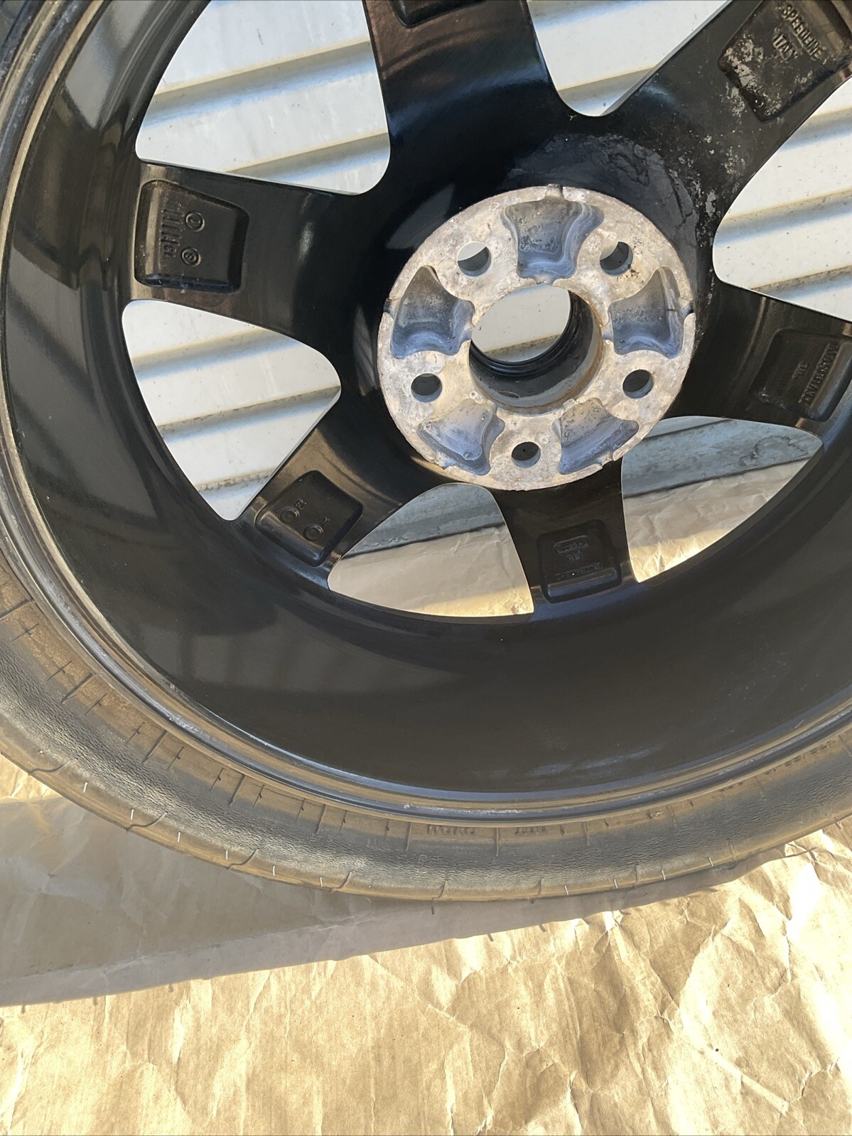 2014-2021 MASERATI QUATTROPORTE 18X6 COMPACT SPARE TIRE WHEEL