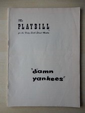 June 11th, 1956 - Forty-Sixth Street Theatre Playbill - Damn Yankees - Bond
