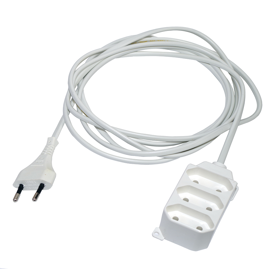 Good Connections Euro-Verlängerung - 3 M - Euro-Stecker Typ C An Euro