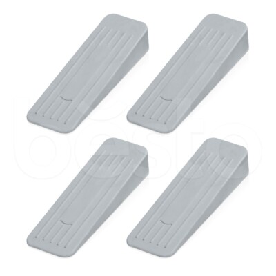 4 x starker rutschfester Türkeil strapazierfähiger Gummischlüssel Home Office Störsender Stopper
