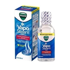 Vicks VapoSteam Camphor Medicated Cough Suppressant Vicks 8 Oz