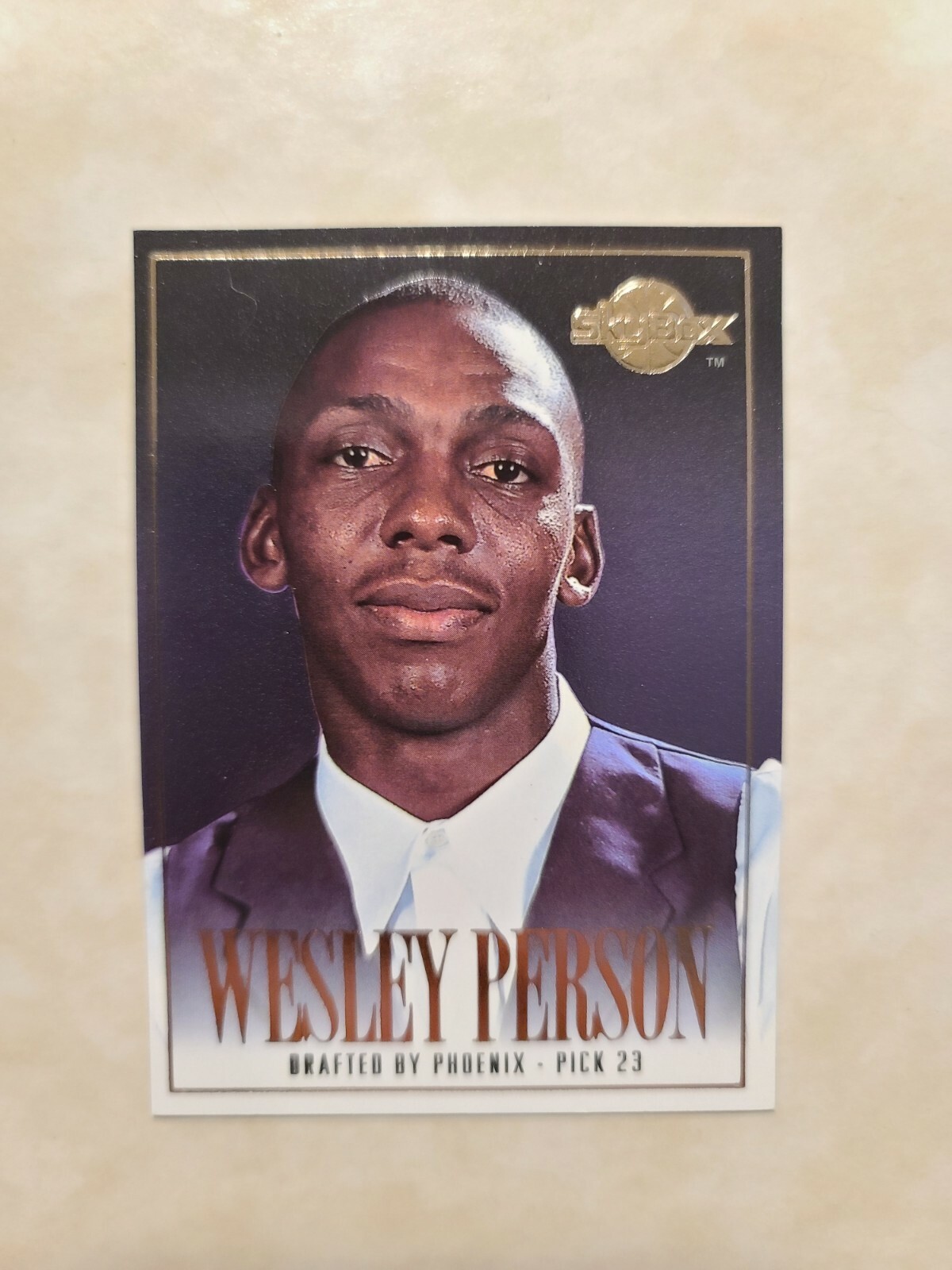 1994-95 Skybox Premium Draft Picks DP23 Wesley Person RC Suns SP
