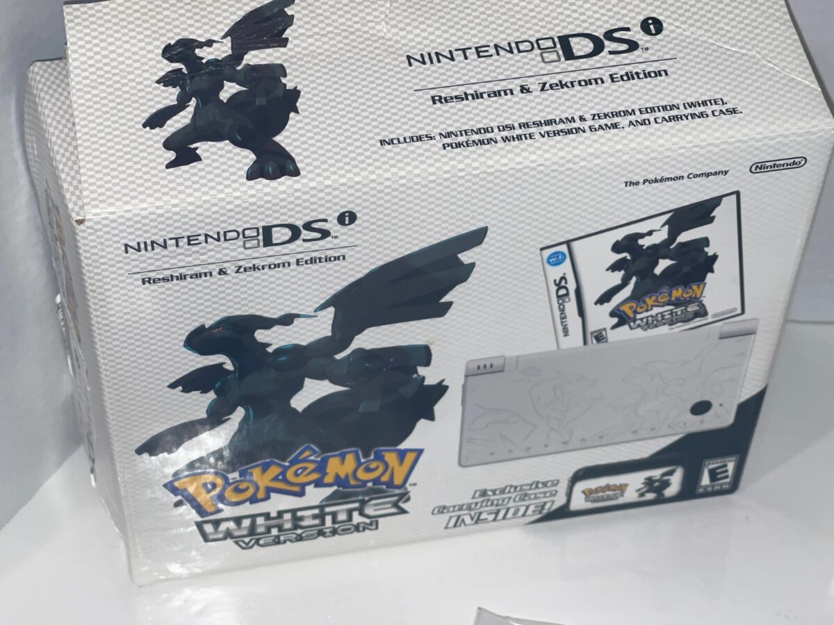 Nintendo DSi Pokemon Reshiram Zekrom Limited White Version Nintendo DSi Pokemon Reshiram Zekrom Limited White Version