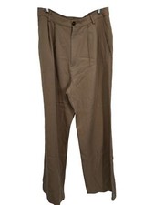 Reformation Womens Chino Pants Wide Leg Tencel Career Wear Beige SIZE 10