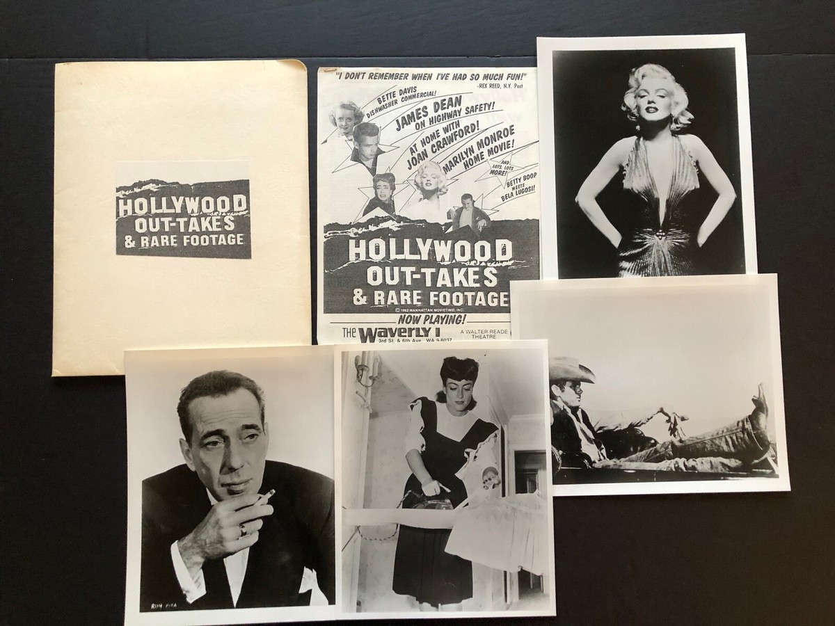 HOLLWOOD OUT-TAKE…/映画ポスター Hollywoodd Out-Takes (1984) - Movie Press Kit Envelope w/Photos