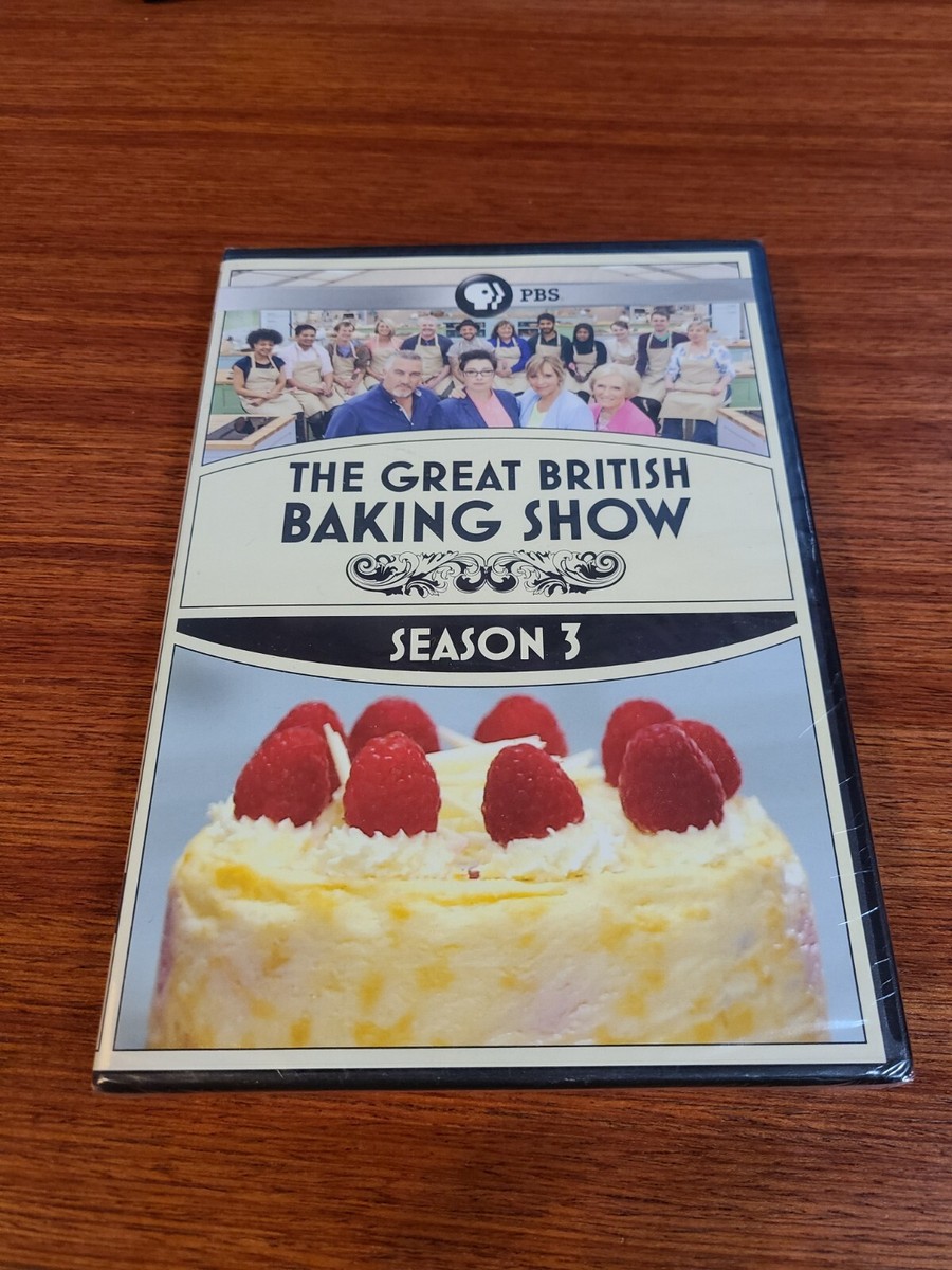 The Great British Baking Show Season 3 DVD Box Set - Original PBS