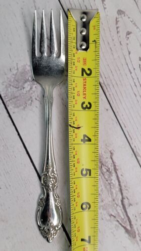 Tenedores de ensalada Colby cubiertos de acero inoxidable Royal Ltd Wallace plata 4 piezas reemplazos - Imagen 4 de 4