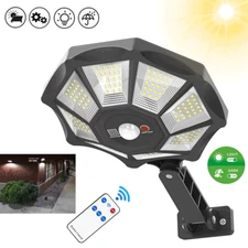 Solar Street Lights Outdoor Motion Sensor Solar Flood Street Lamps Waterproof