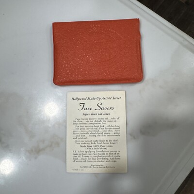 Vintage hollywood make up artist NATONE CO. FACE SAVERS cosmetic SANTA MONICA