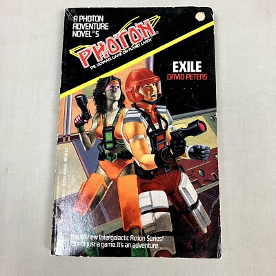 Photon Exile 1987 David Peters A Photon Adventure Novel #5 First Edition & Print