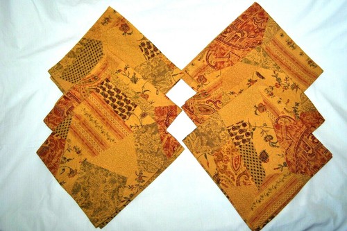 Juego de 6 servilletas FINE Sybaritic Industries Ltd NY NUEVAS 23" x 23" - Imagen 1 de 9