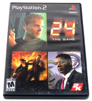 24 The Game (PlayStation 2, 2006) PS2 20th Century Fox (Case, DVD