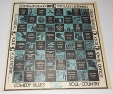 ORIGINAL VINTAGE CORAL DECCA BRUNSWICK RECORDS 12" 33 1/3 LP INNER SLEEVE ONLY