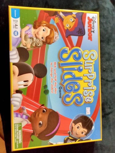 Disney Junior Surprise Slides Board Game Mickey Mouse Doc McStuffins Sophia... - 第 1/4 張圖片