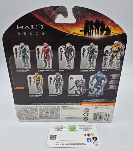 2010 McFarlane Toys Emile Halo Reach Series 1 UNSC Spartan Actionfigur MOC - Bild 2 von 2