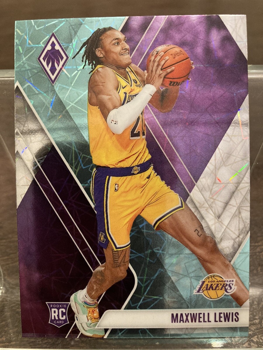 2023-24 Panini Phoenix Maxwell Lewis Teal Lazer Rookie RC #299