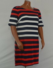 NWT Tommy Hilfiger Women's Short Sleeve  Dress Multi-Color  M
