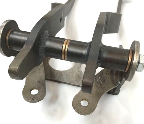 Hot Rod Brake Clutch Pedal Assembly Firewall Mount Ansen Moon Style US MADE 60 - Picture 6 of 9