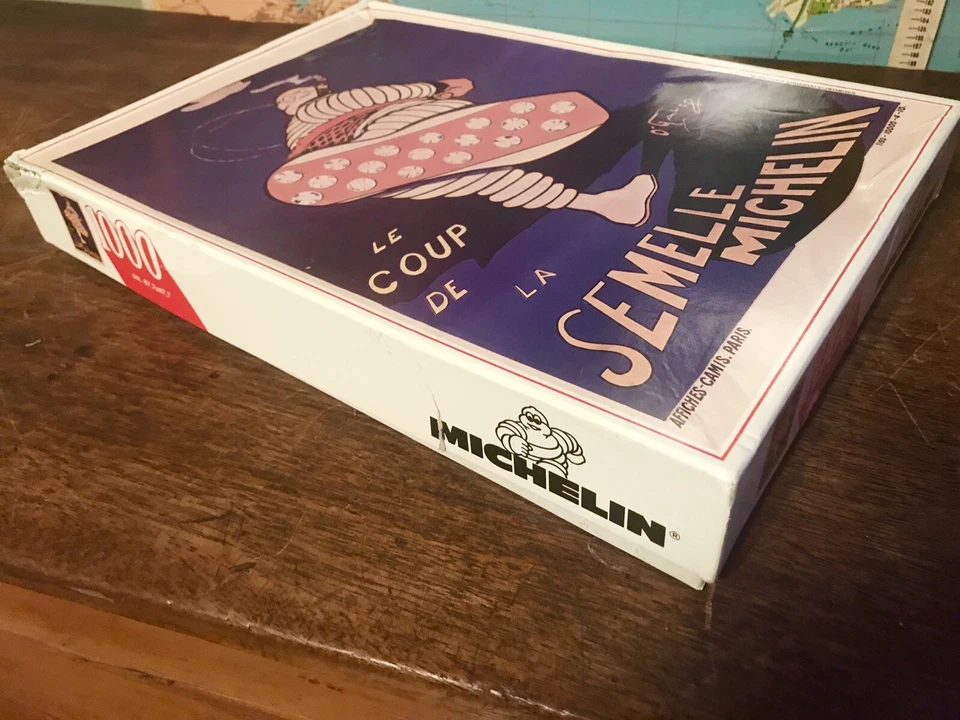 Ancienne Grande Puzzle Michelin Bibendum Chagnon France O’gallop - Image 4 of 4