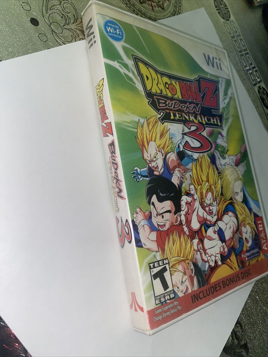 Dragon Ball Z budokai Tenkaichi 3 Ps2 with Bonus Disc!!