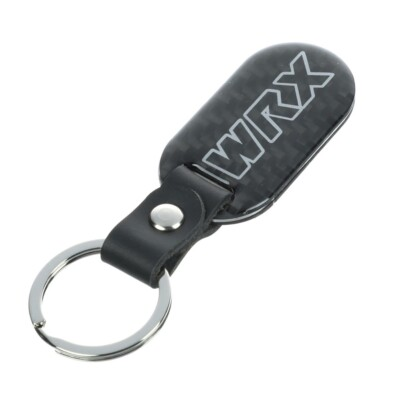 #ad #ad Subaru WRX Logo Carbon Fiber Keychain fob Impreza Legacy Outback STi OEM Genuine $22.95