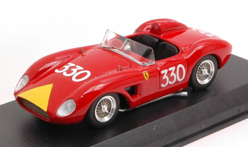 Top Model 1/43 - Ferrari 335 MM 1957 - Rouge - Série Le Mans - État Parfait