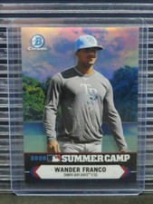 2021 Bowman Chrome Wander Franco Prospect 2020 Summer Camp #Sc-18 Rays J564