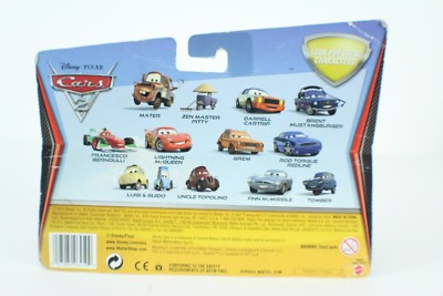 Mater With Zen Master Pitty 2 Packs Race Team Disney Pixar CARS 2