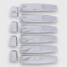 Patented Snap-on Chrome Door Handle Cover For 13-19 Buick Encore W Wo Smartkey