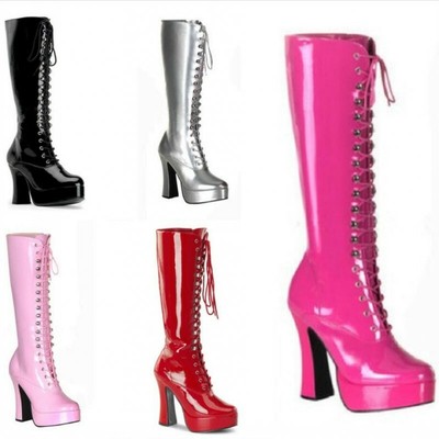 plus size gogo boots