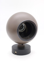 Erco System Wand- / Deckenlampe Kugelleuchte Space Age 70er braun Vintage