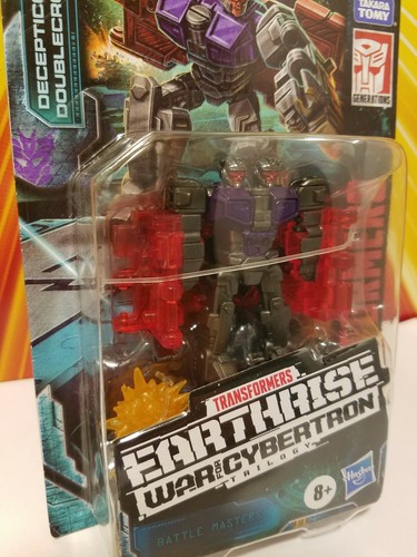 Transformers War For Cybertron Earthrise Doublecrosser Decpeticon Netflix Hasbro - Picture 2 of 3