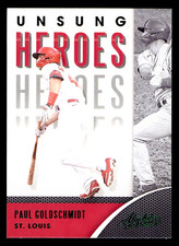 2021 Panini Absolute Paul Goldschmidt Unsung Heroes Green #UH-5