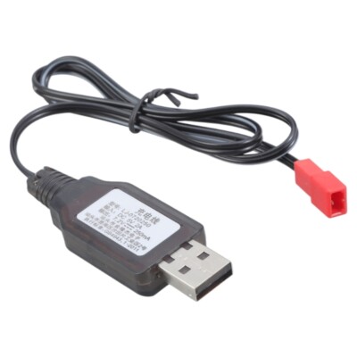 7.2V JST Lithium Battery Charging Cord for Robot Remote Controlled Car 50cm Long