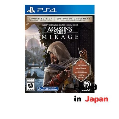 New Assassin's Creed  Mirage Launch Edition  PlayStation 4