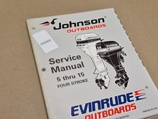 Johnson Outboards Evinrude 5 Thru 15 Four Stroke 1996 507262 Used Marine