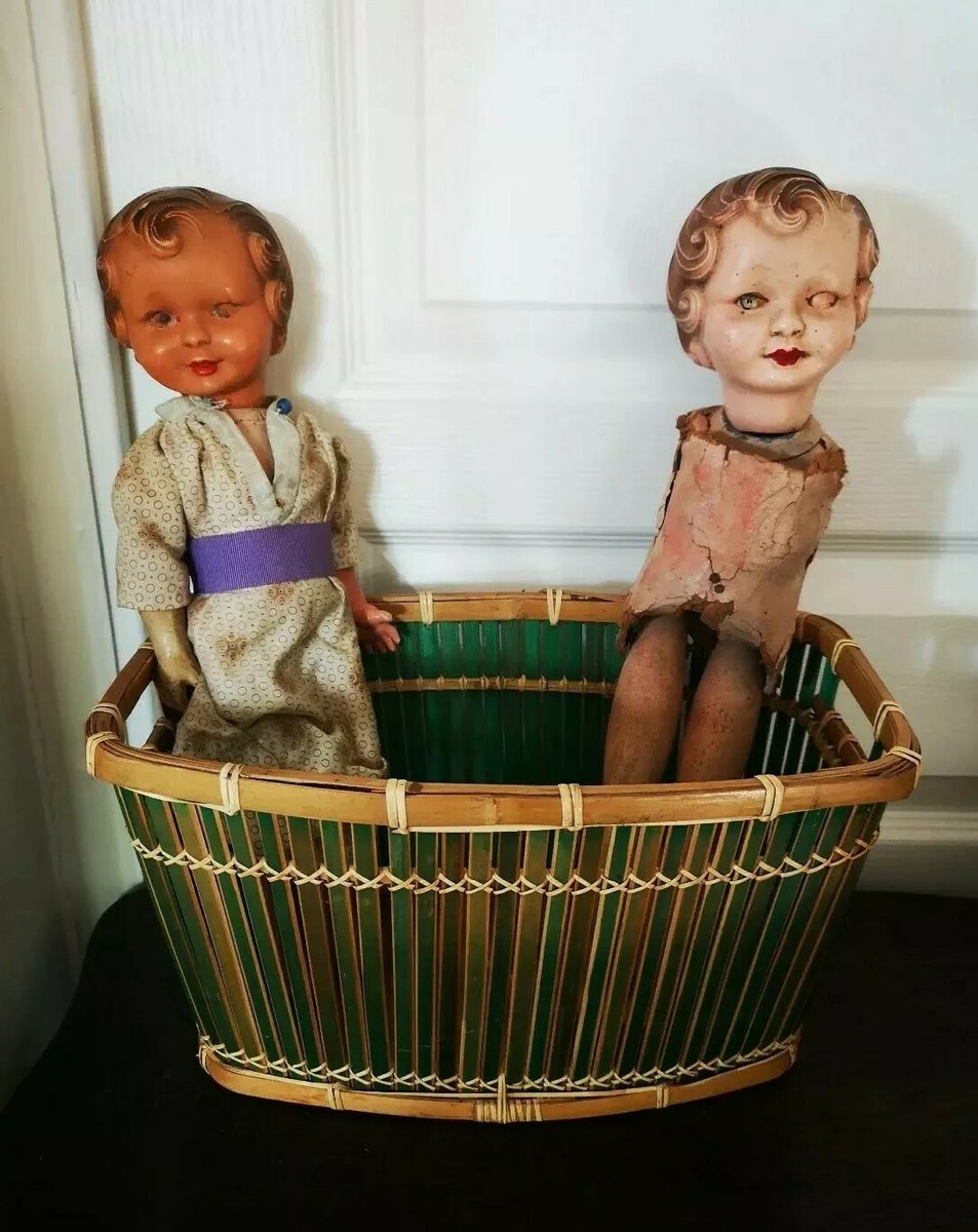 Gros Lot Ancien Découpis Carton - 2 Poupées à Habiller + Accessoires Et Animaux