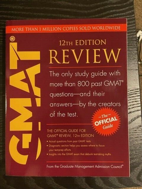 Livro - Gmat 12th Edition Review - GMAC (Graduate Management Admission  Council) (Autor) (em inglês)