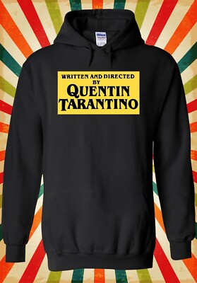 Written by Quentin Tarantino Writer Herren Damen Unisex Oberteil Hoodie Sweatshirt 3292