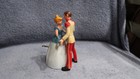 CINDERELLA & THE PRINCE "IRWIN" WIND-UP TOY IN WORKING ORDER HARD PLASTIC U.S.A. — photo 1