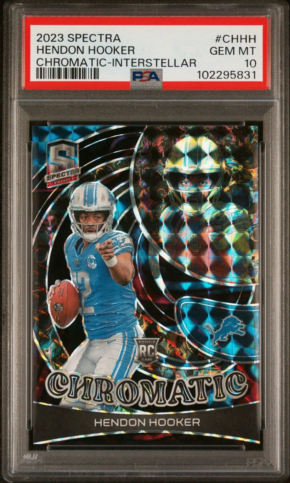 Hendon Hooker Panini Spectra Chromatic #CHHH Interstellar