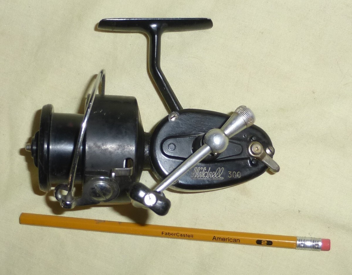 Garcia Mitchell 300 Aluminum Fishing Spinning Reel Made in France
