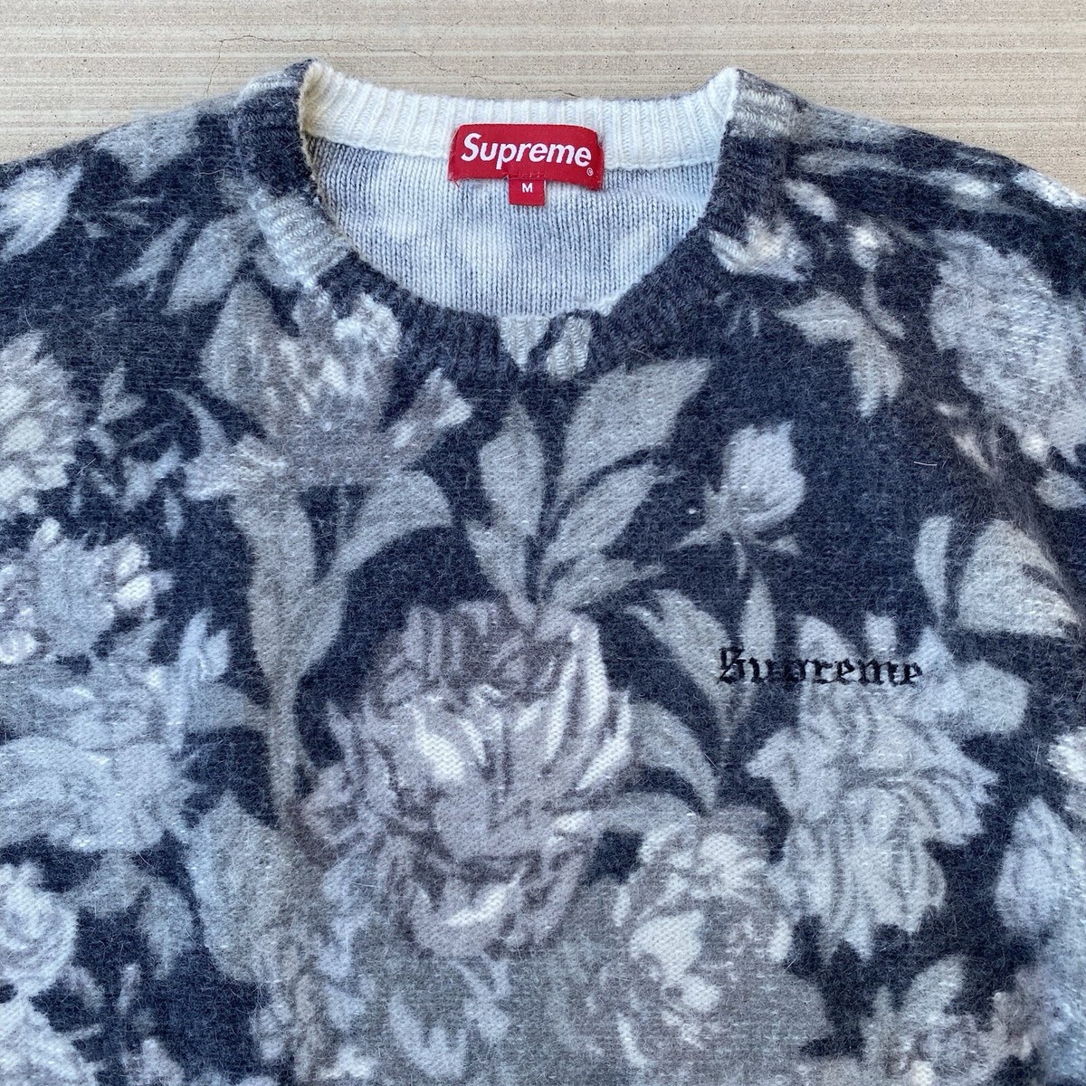 Supreme Printed Floral Angora Sweater Black 2019 | eBay Supreme Printed Floral Angora Sweater Black 2019 | eBay