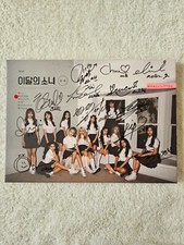 LOONA    Signed Promo Album Autographed Debut plus plus US SELLER 
