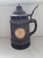 Stein Franz Jos IDC Austriale Imperator Tankard 7" 2002 1/4 Pint Gaming Token